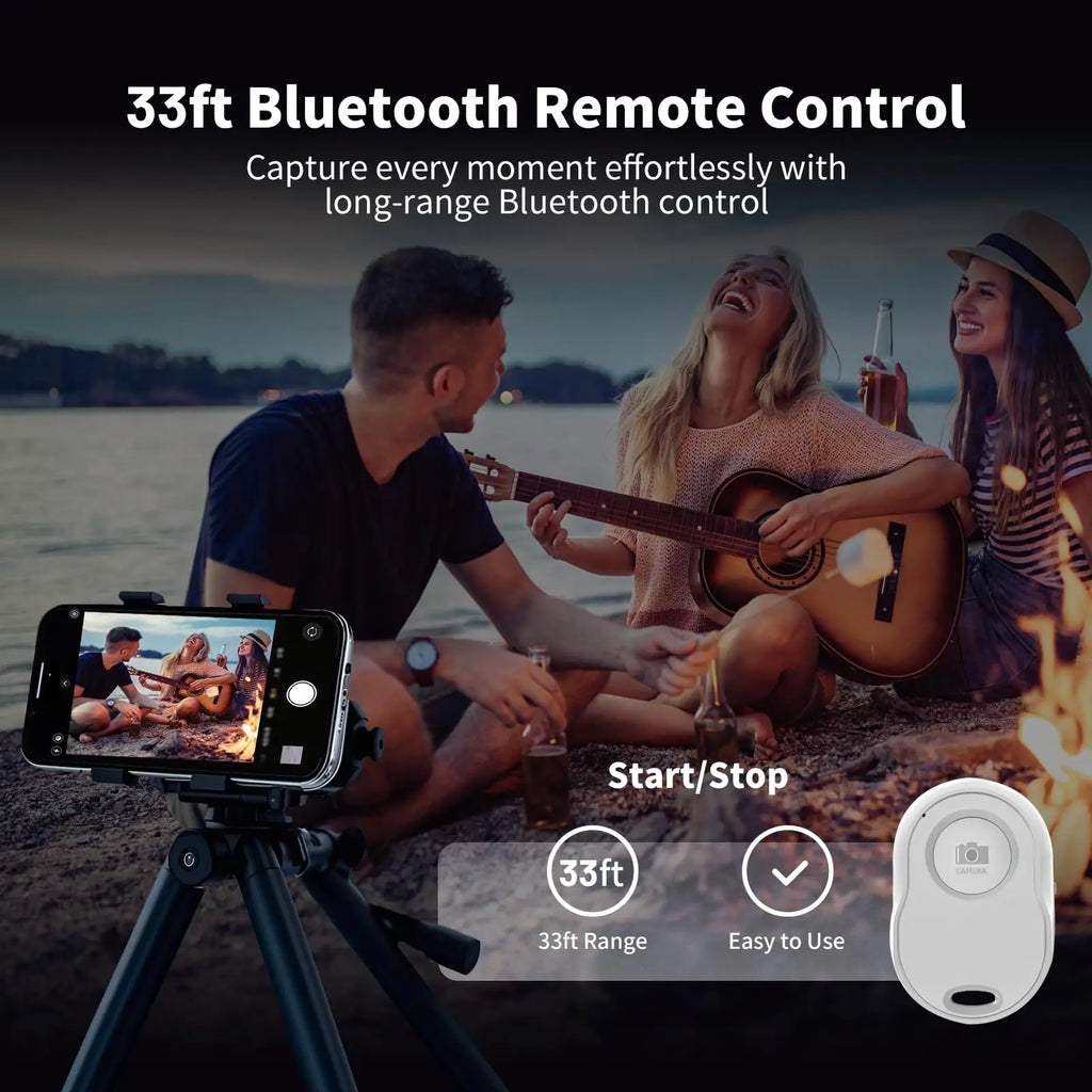 Magnetic Selfie Monitor for Vlogging – Wireless Rear Camera Screen with Remote