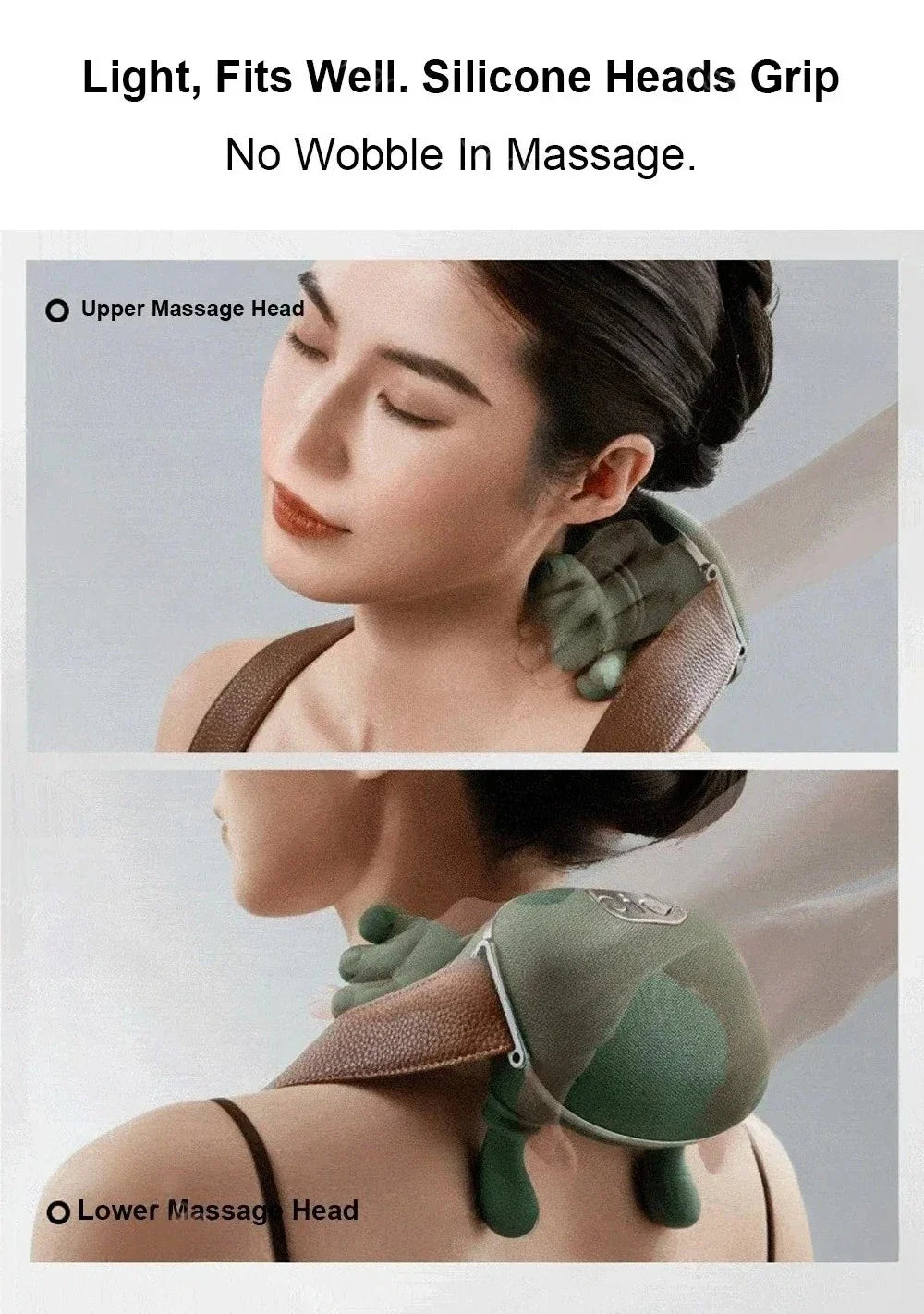 4D Neck & Shoulder Massager – Wireless, Rechargeable