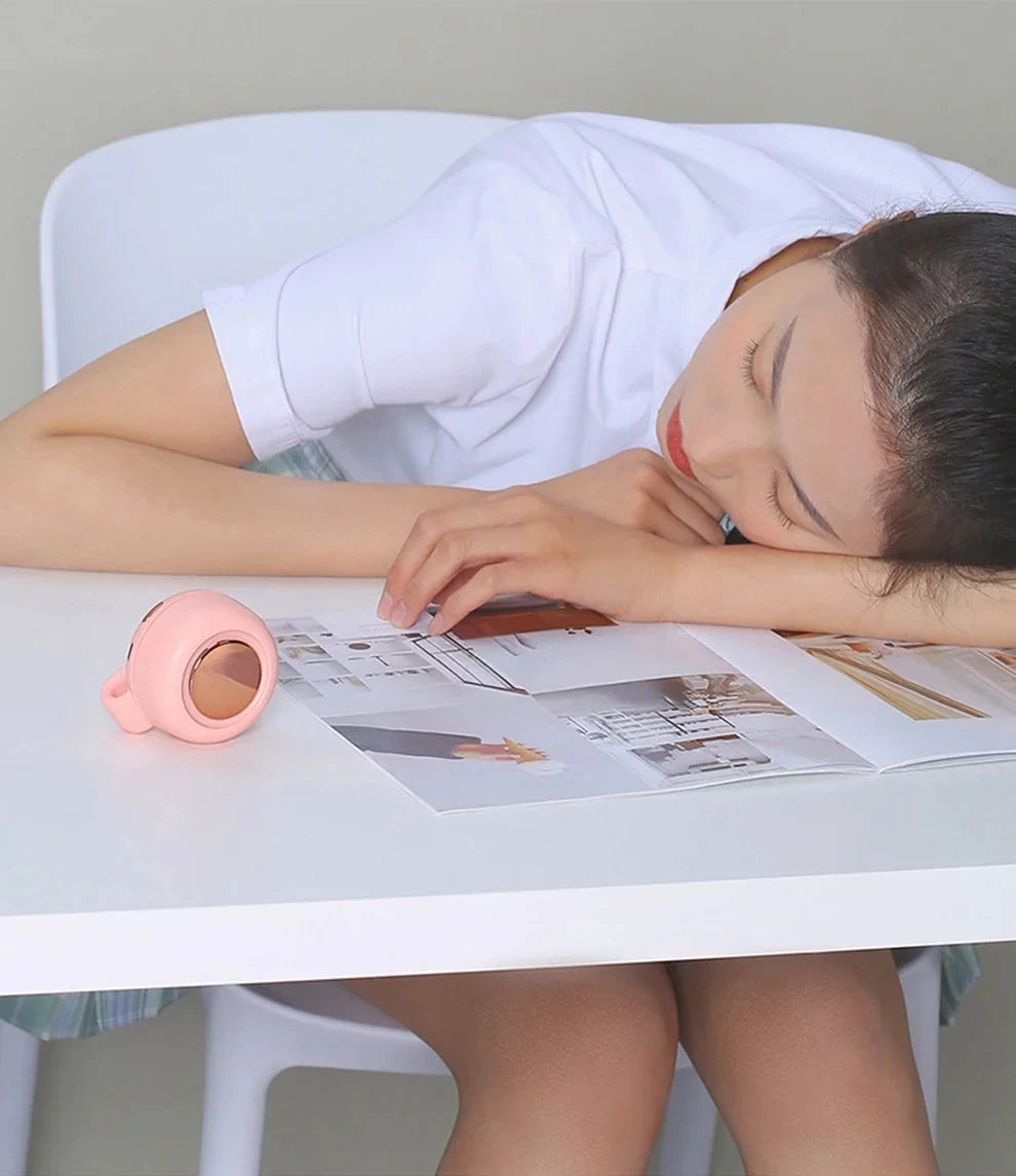 Portable Leafless Mini Fan – USB Rechargeable, Ultra-Quiet & Powerful