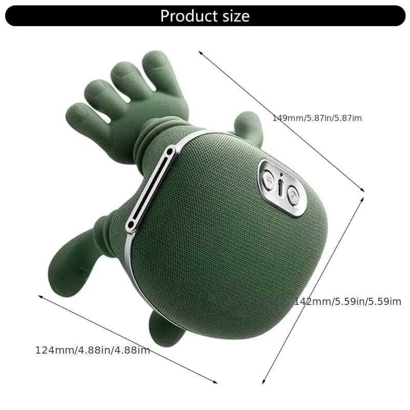 4D Neck & Shoulder Massager – Wireless, Rechargeable