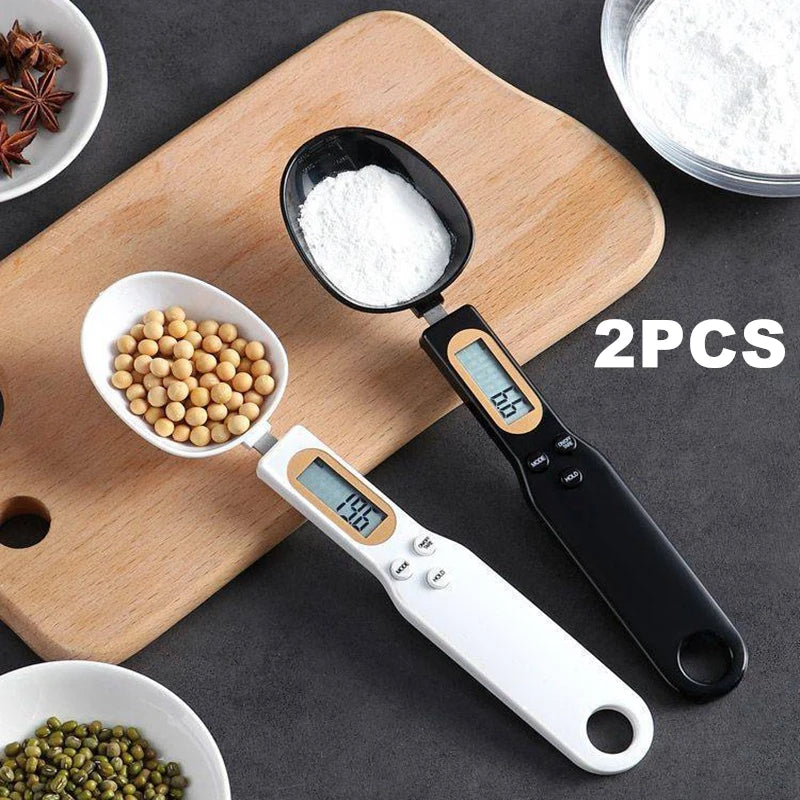 Digital Spoon Scale – Precision Kitchen Scale 0.1g to 500g with LCD Display