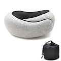 Memory Foam Travel Neck Pillow – Ergonomic U-Shape Support for Flights & Road Trips
