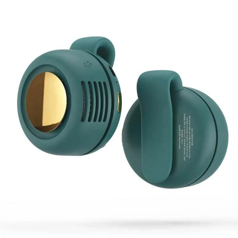 Portable Leafless Mini Fan – USB Rechargeable, Ultra-Quiet & Powerful